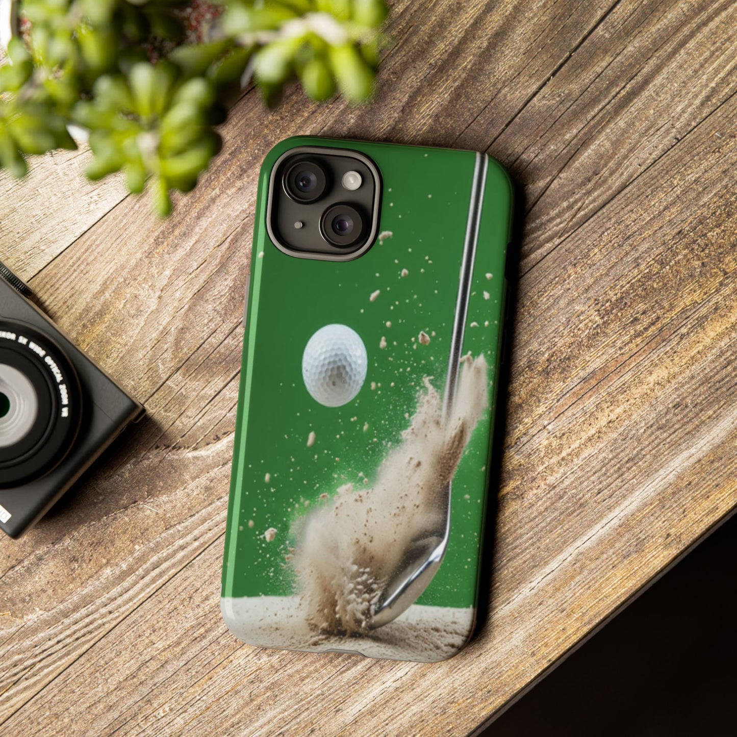 "Bunker Shot" Mobile Phone Case (light green)