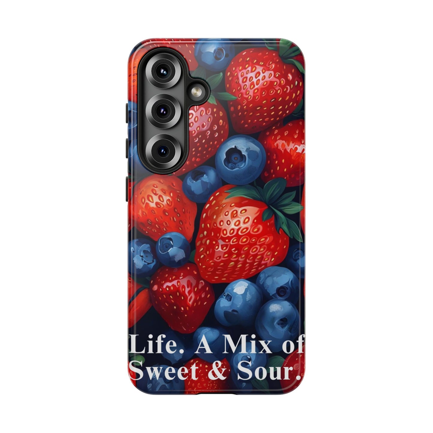 "Life. A Mix of Sweet and Sour" Mobile Phone Case