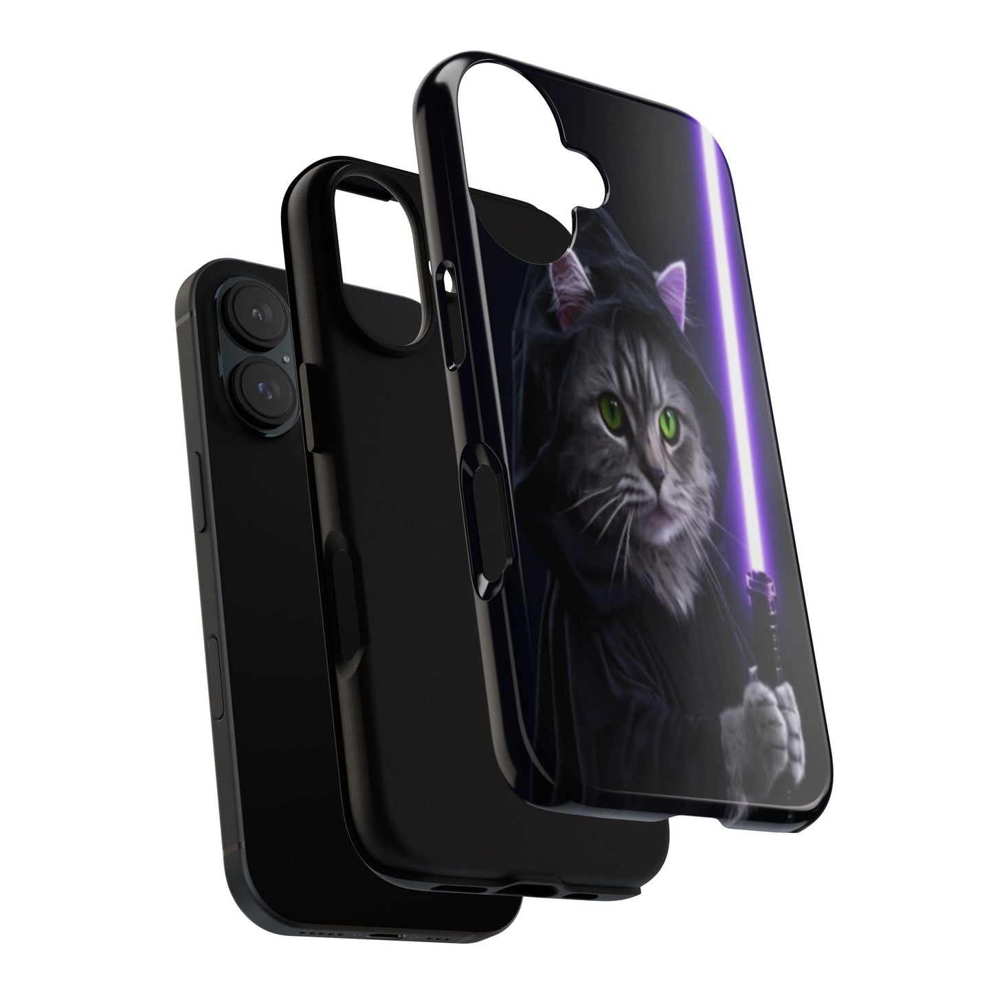 "Jedi Whisker" Mobile Phone Case (purple)