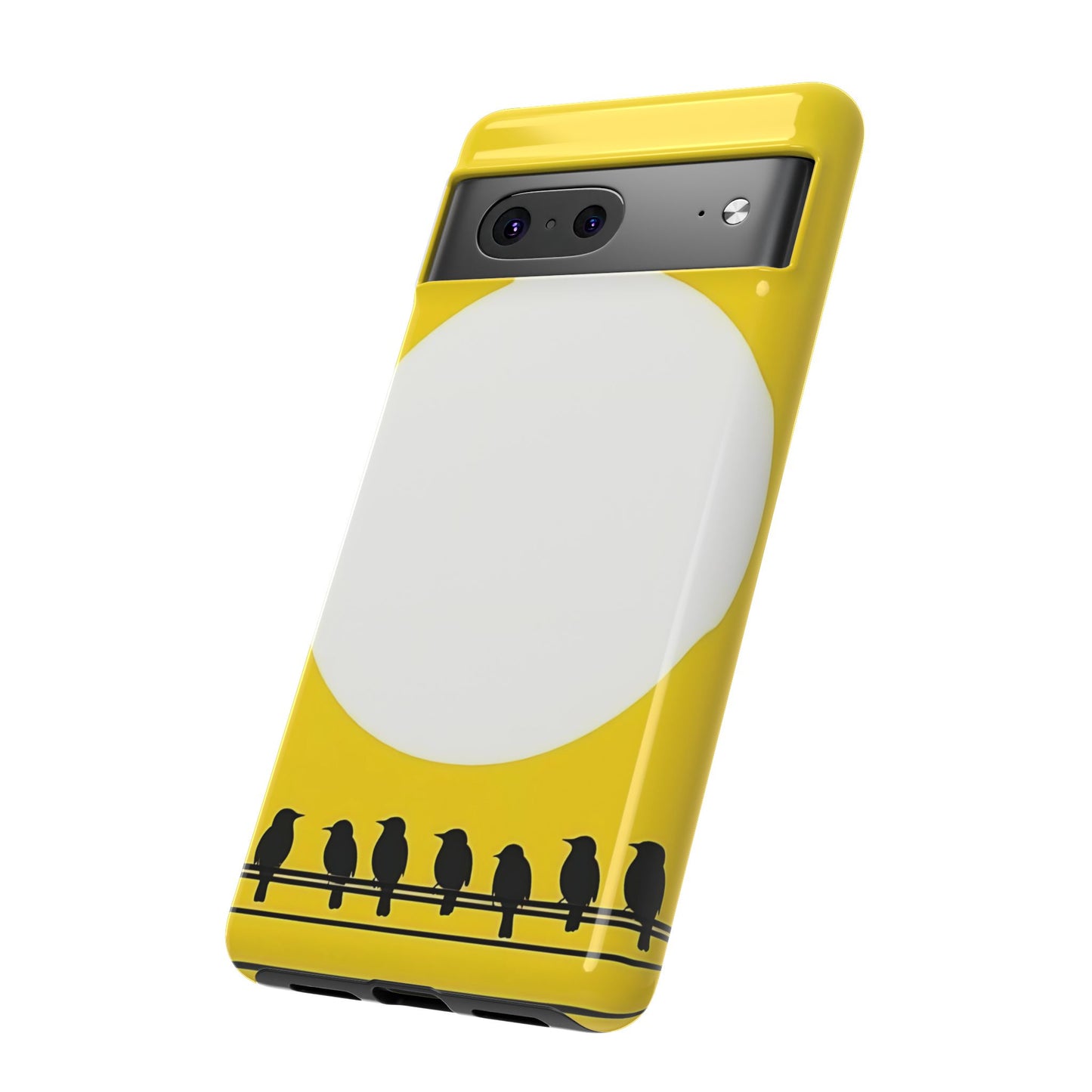 "The Feathered Assembly - Yellow" Mobile Phone Case