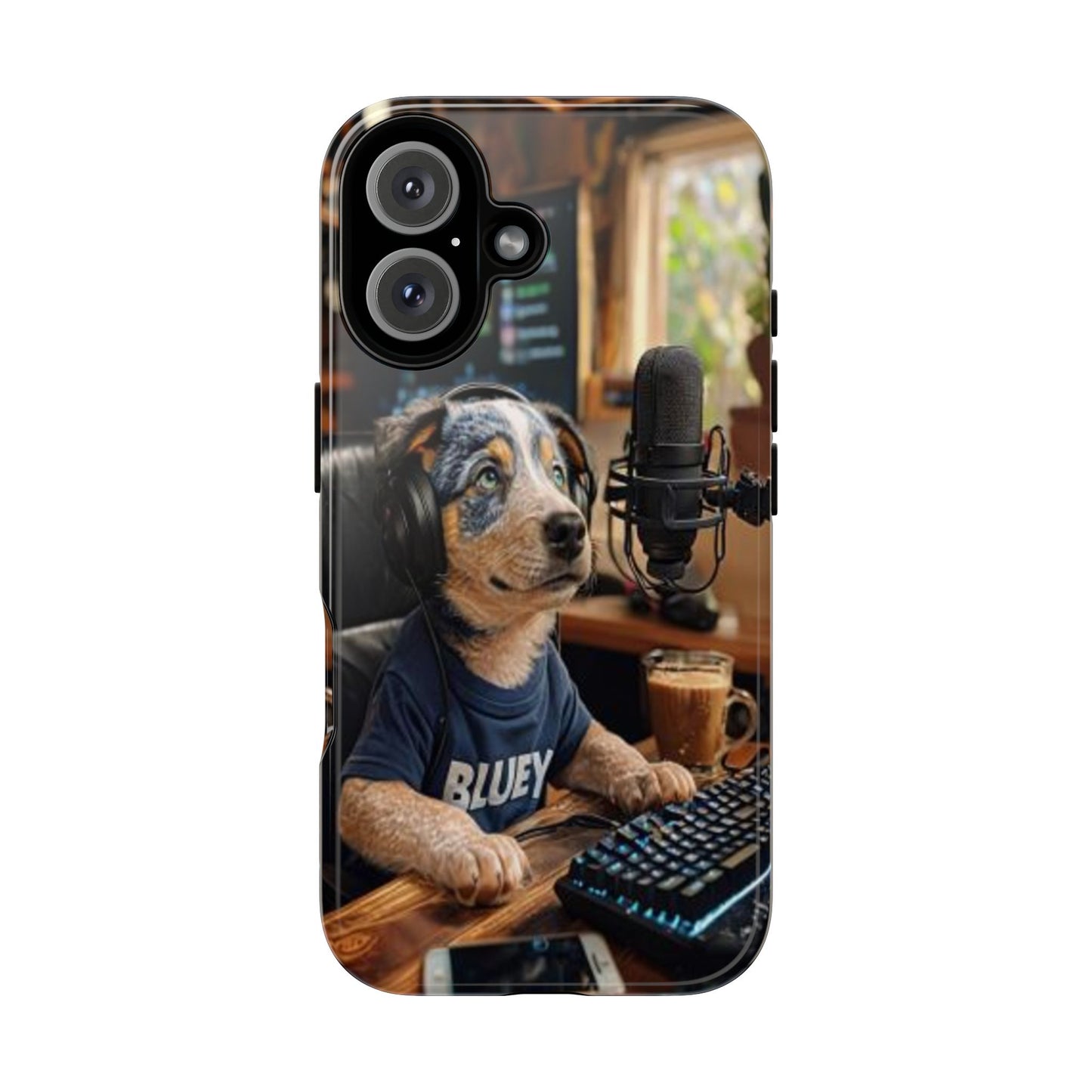 "Blue Heeler - a Tribute to Bluey" Mobile Phone Case