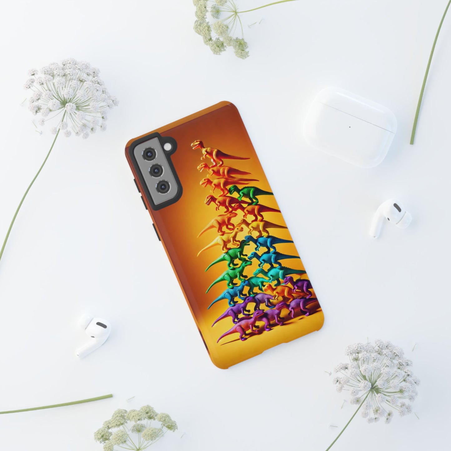 "Jurassic Glow-Up" Mobile Phone Case
