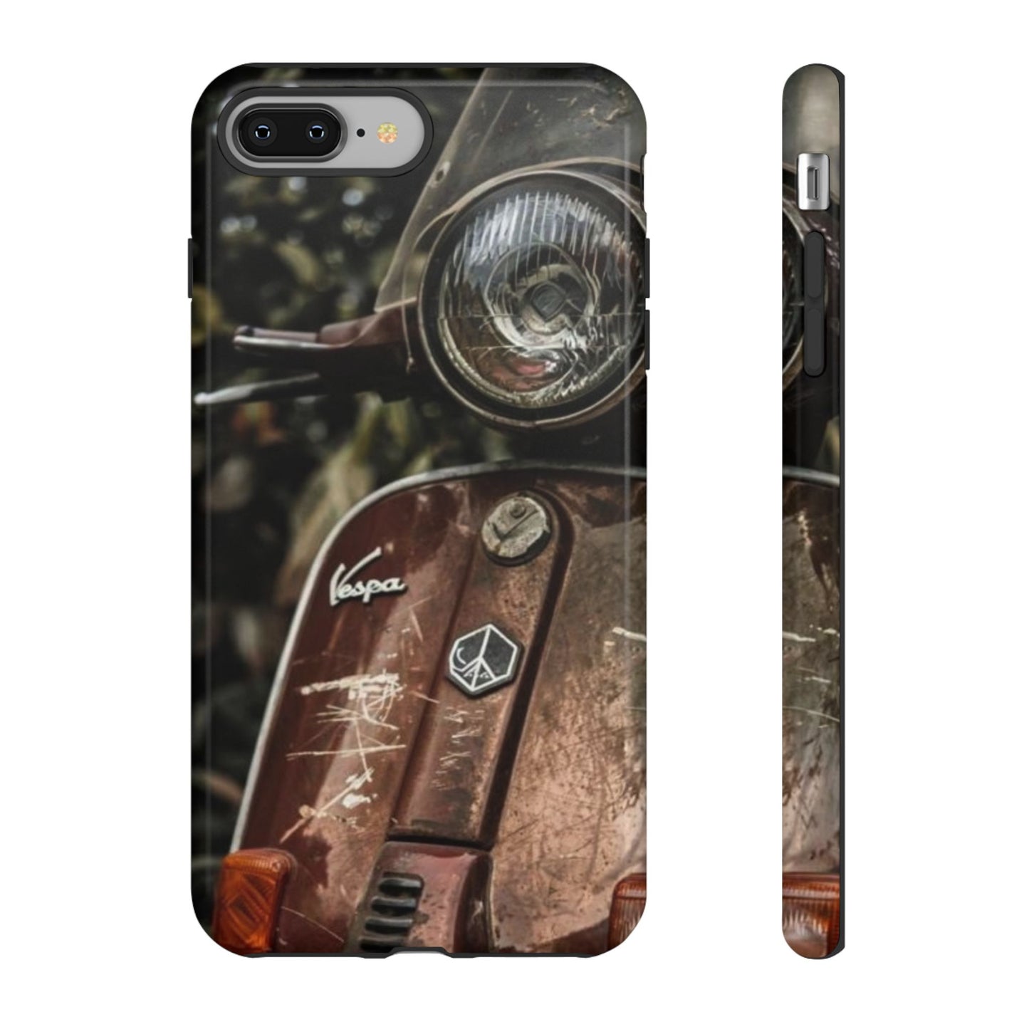 "Vespa. Old Soul, Full Tank" Mobile Phone Case