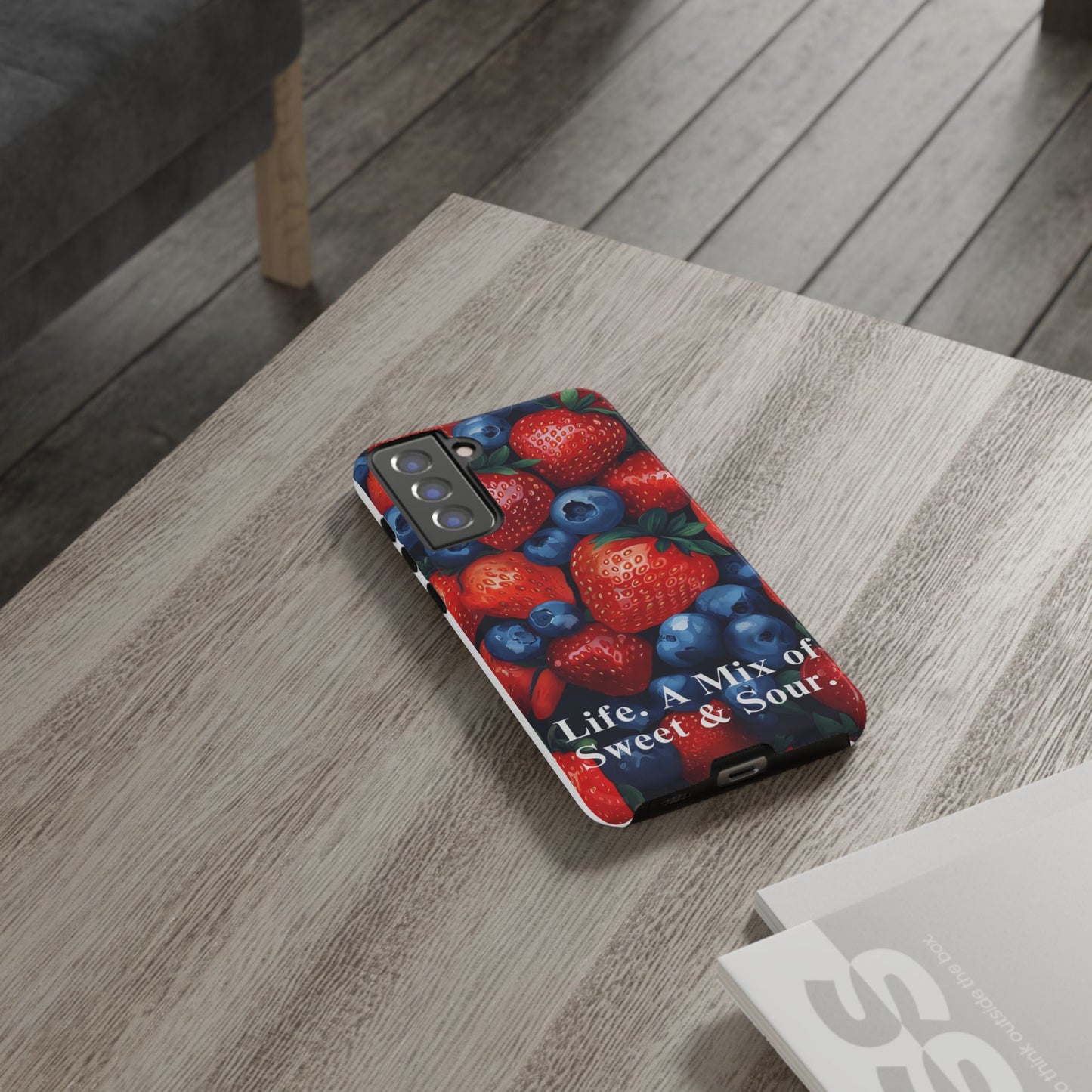 "Life. A Mix of Sweet and Sour" Mobile Phone Case