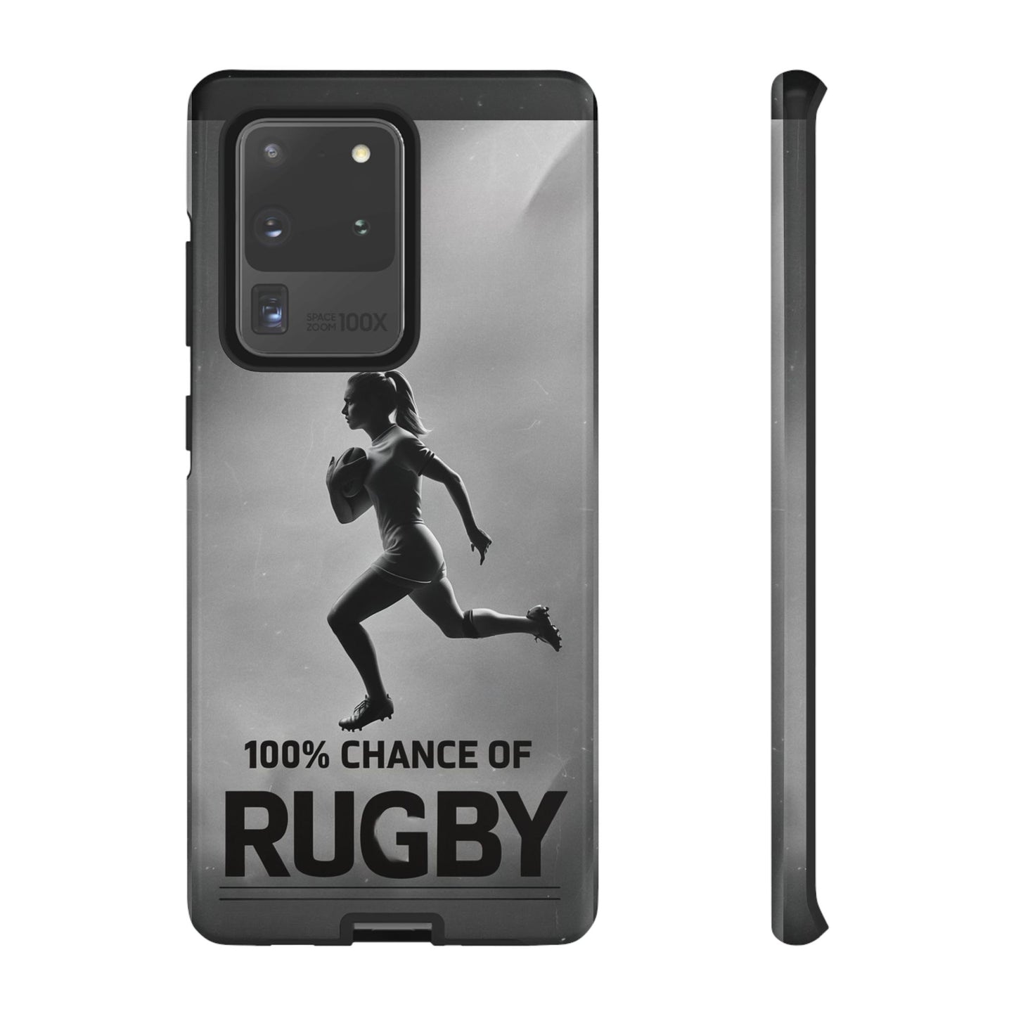"Rain, Shine, Rugby" Mobile Phone Case