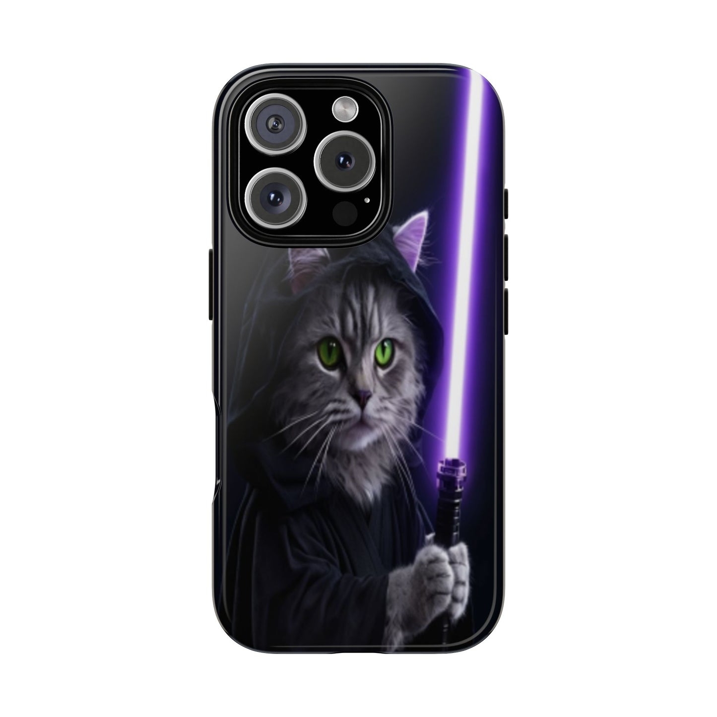"Jedi Whisker" Mobile Phone Case (purple)