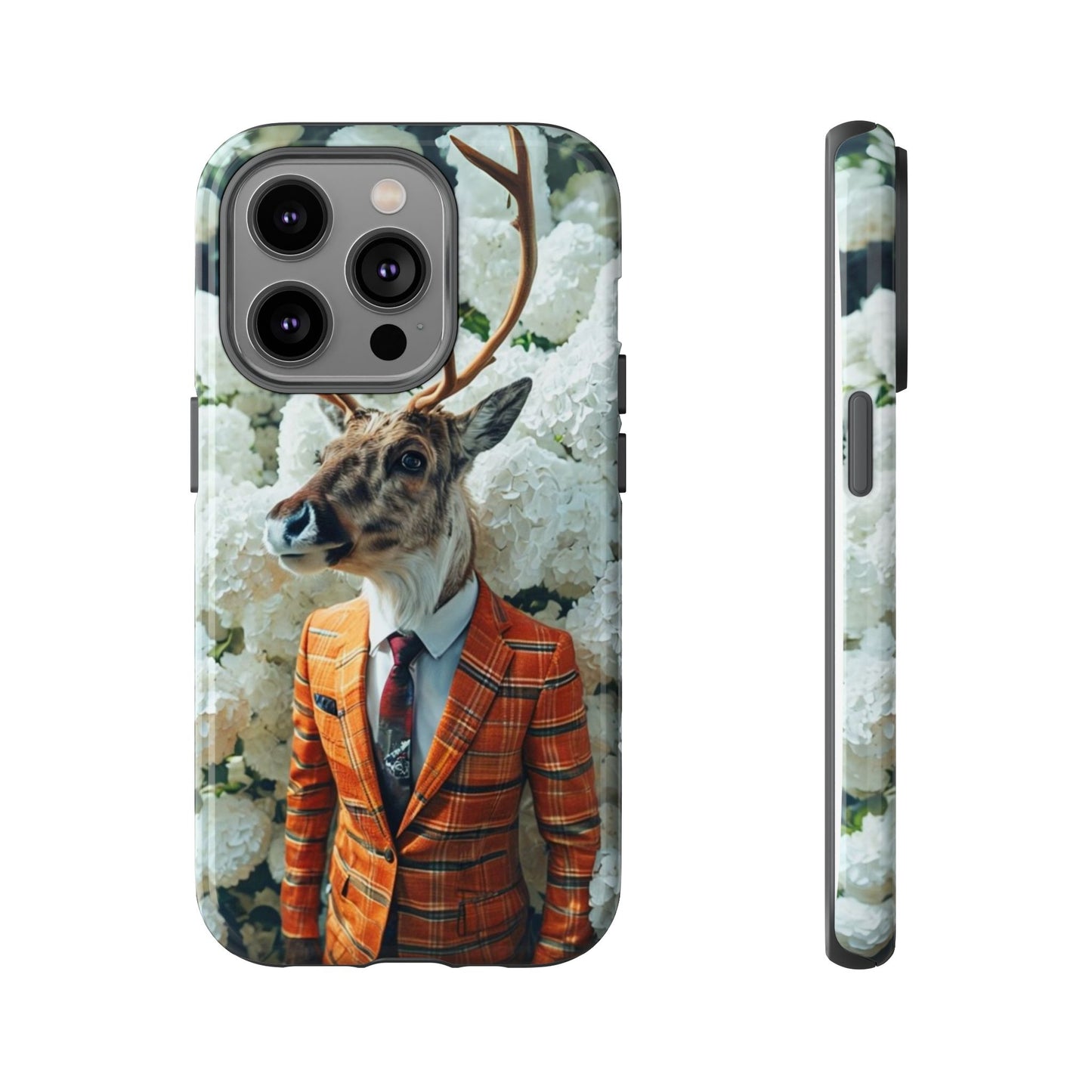 "The Stag" Mobile Phone Case (orange)