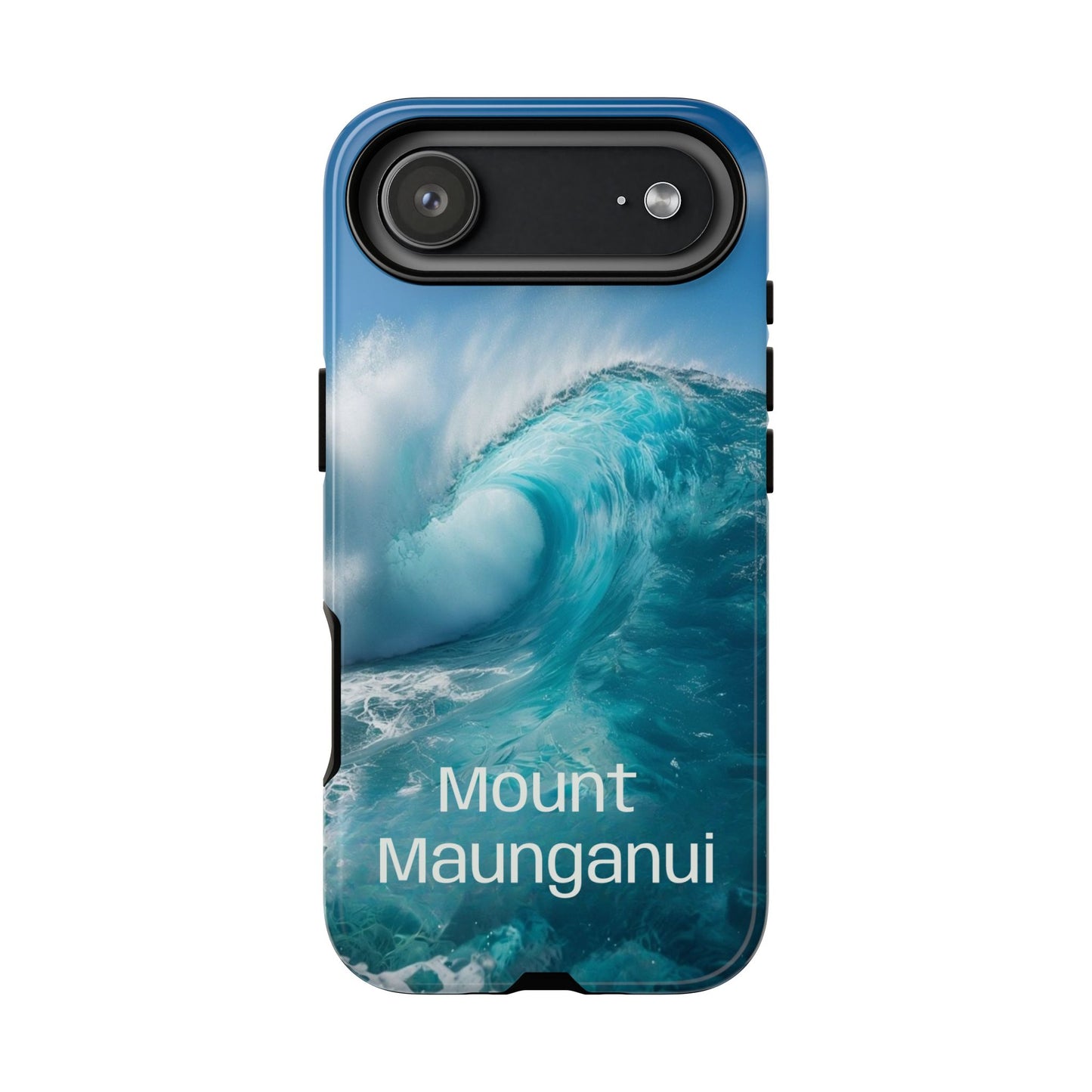 "Mount Maunganui" Mobile Phone Case (green)