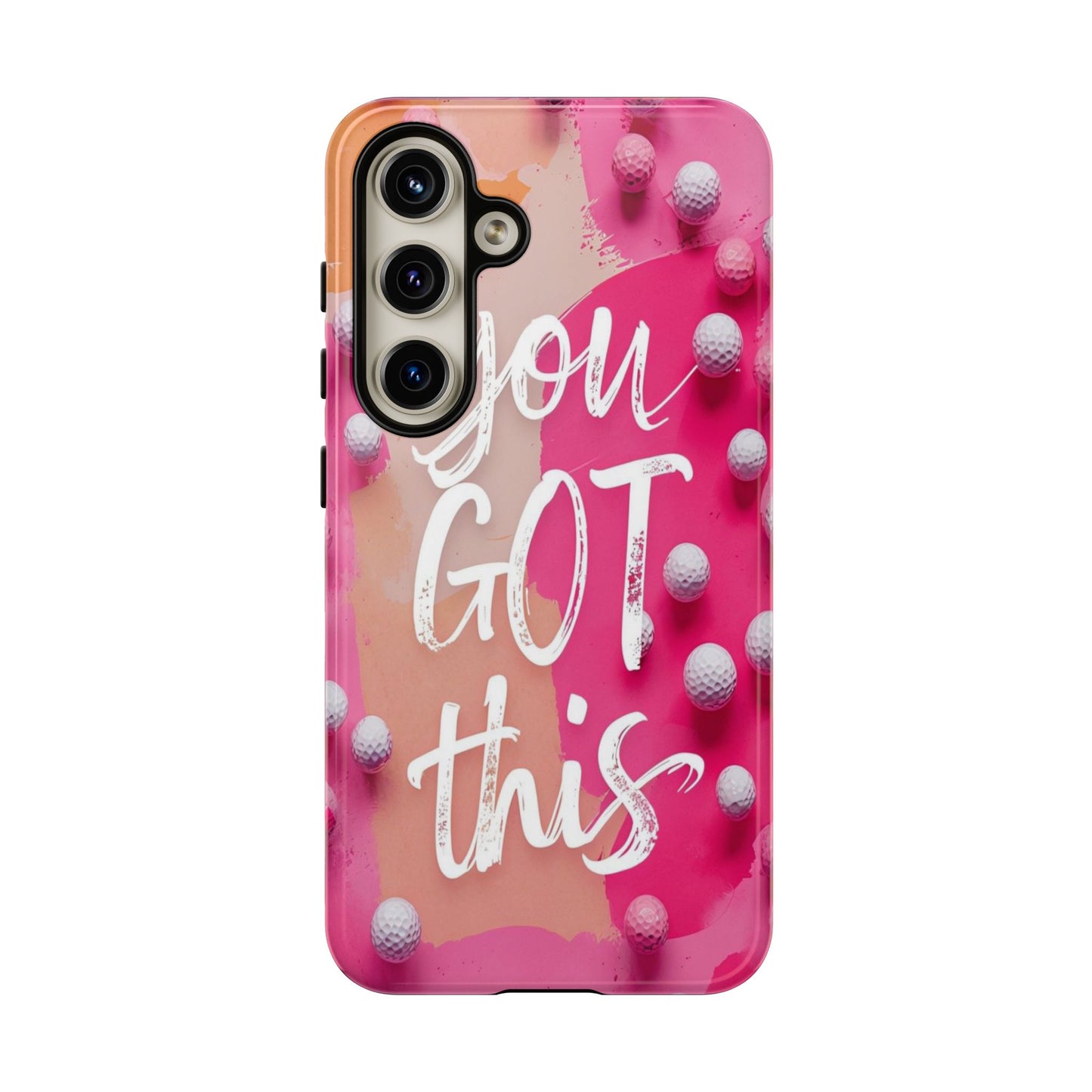 "You got This" (golf edition) Mobile Phone Case (pink)