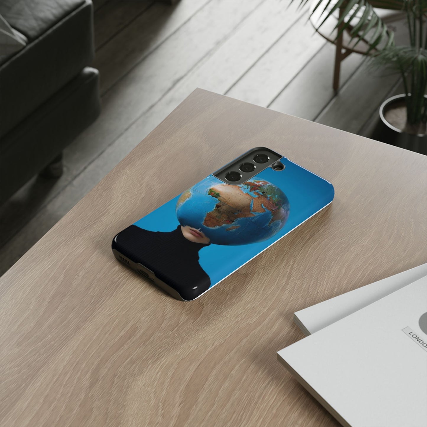 "She Who Carries the World" Mobile Phone Case