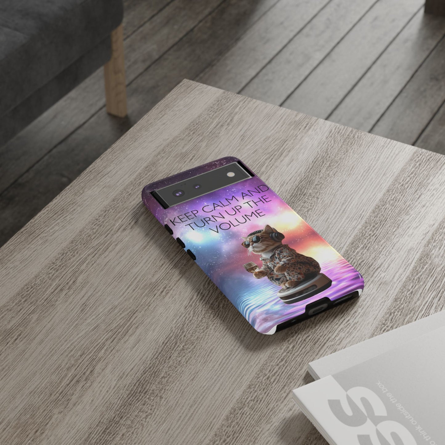 "Keep calm and turn up the Volume" Mobile Phone Case (mix)