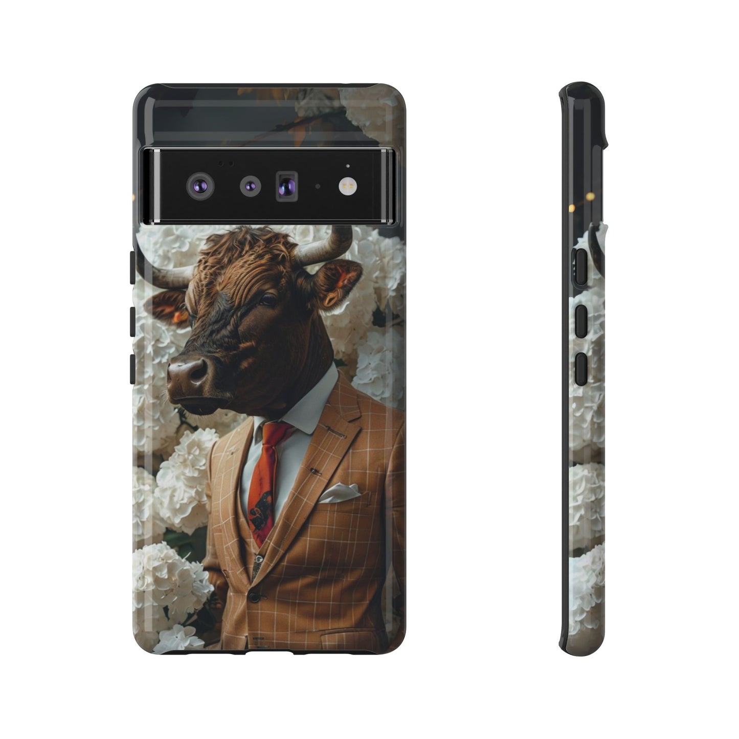 "The Genteel Bull" Mobile Phone Case