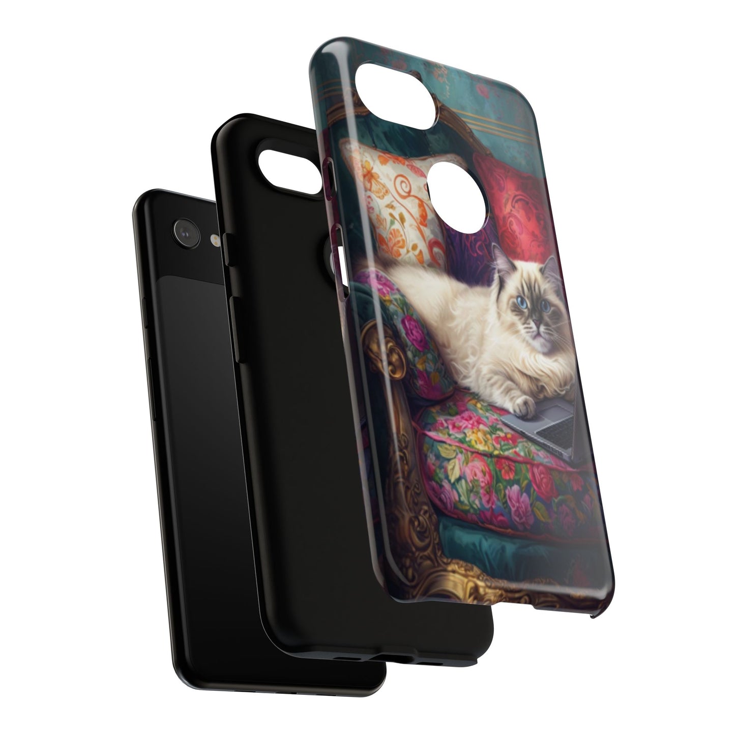 "Purr-sian Productivity" Mobile Phone Case