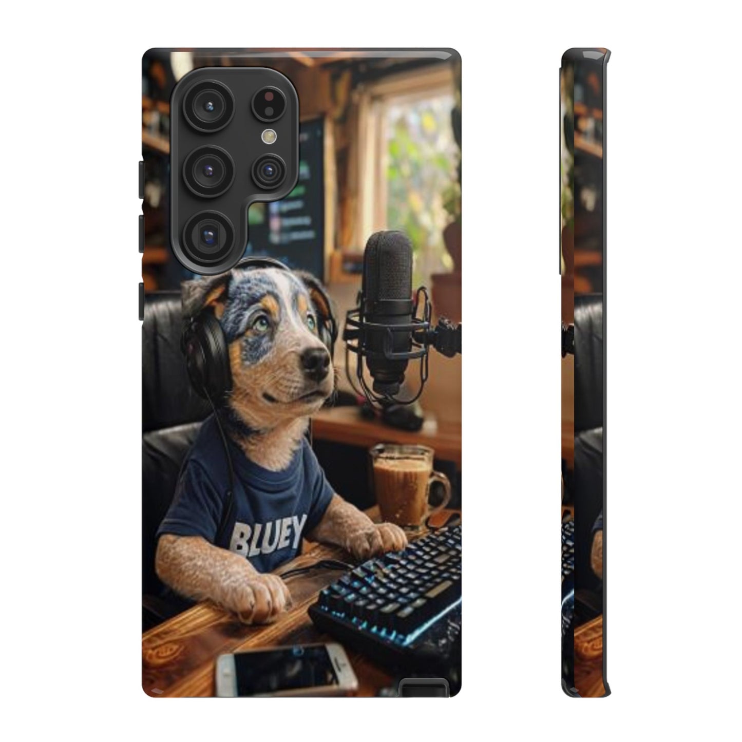"Blue Heeler - a Tribute to Bluey" Mobile Phone Case
