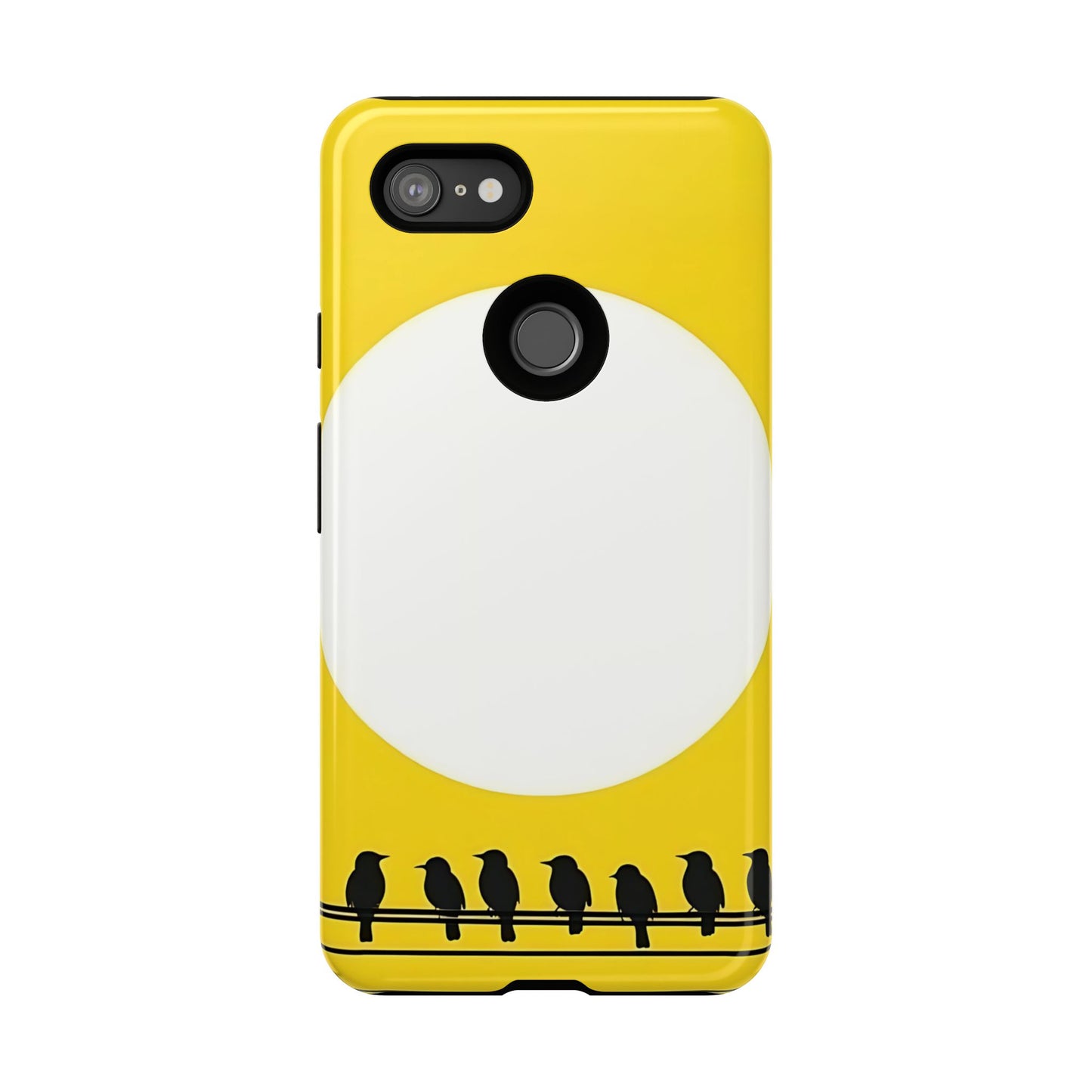 "The Feathered Assembly - Yellow" Mobile Phone Case