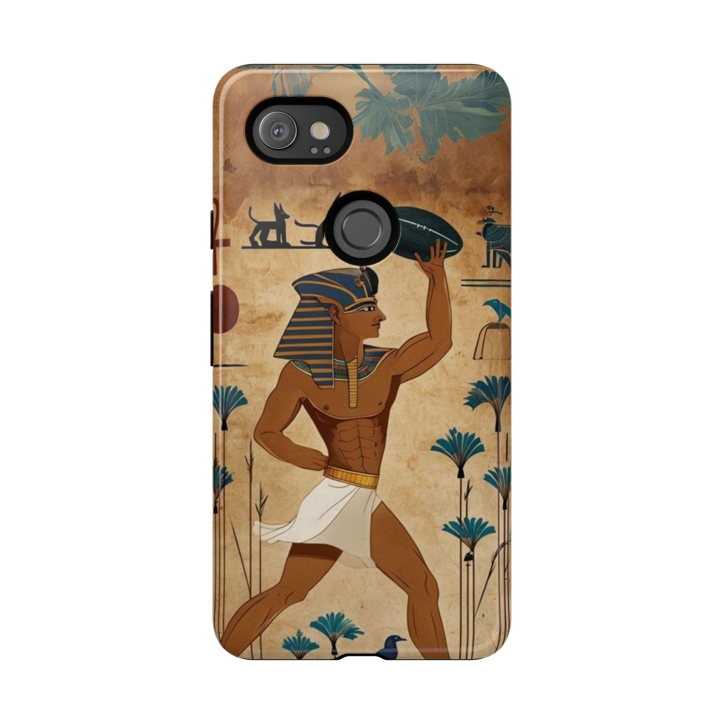 "Tutankhaman Takes the Pass" Mobile Phone Case