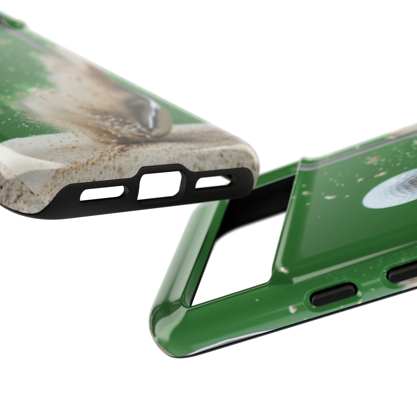 "Bunker Shot" Mobile Phone Case (light green)