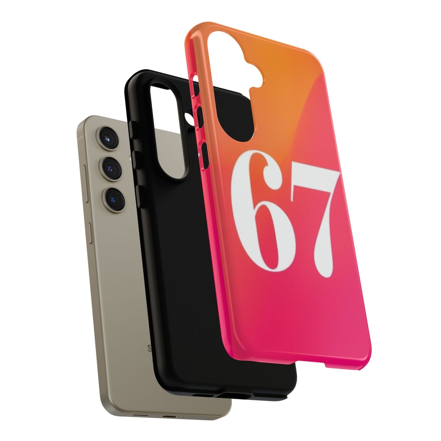 "67" Mobile Phone Case