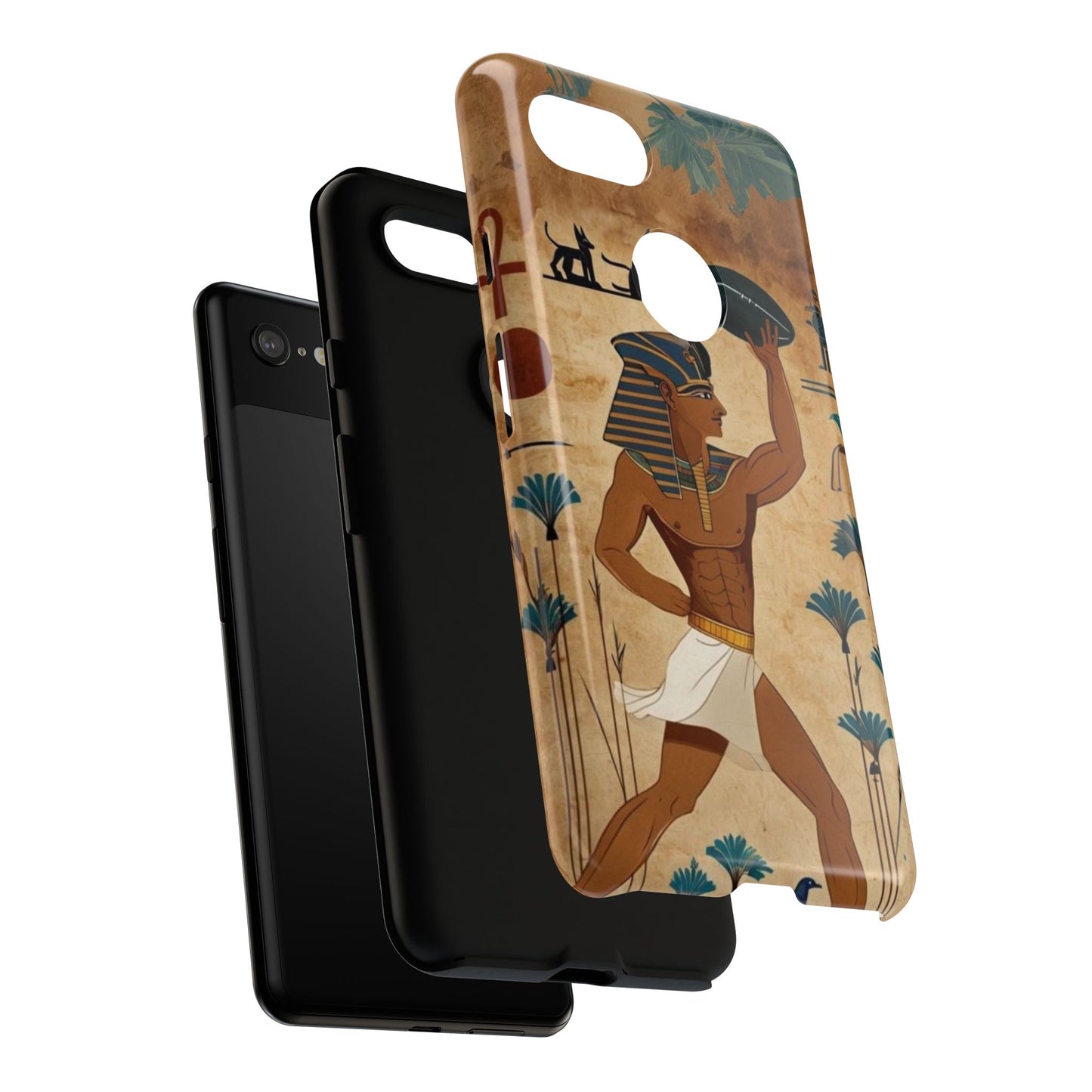 "Tutankhaman Takes the Pass" Mobile Phone Case