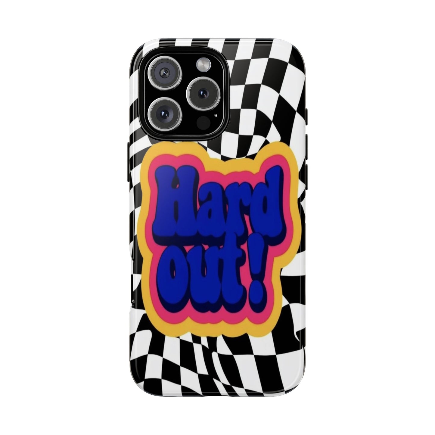 "Hard Out" Mobile Phone Case (blue)