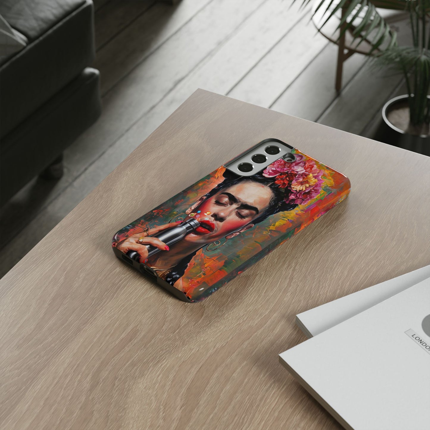 "Frida with a Flask" Mobile Phone Case