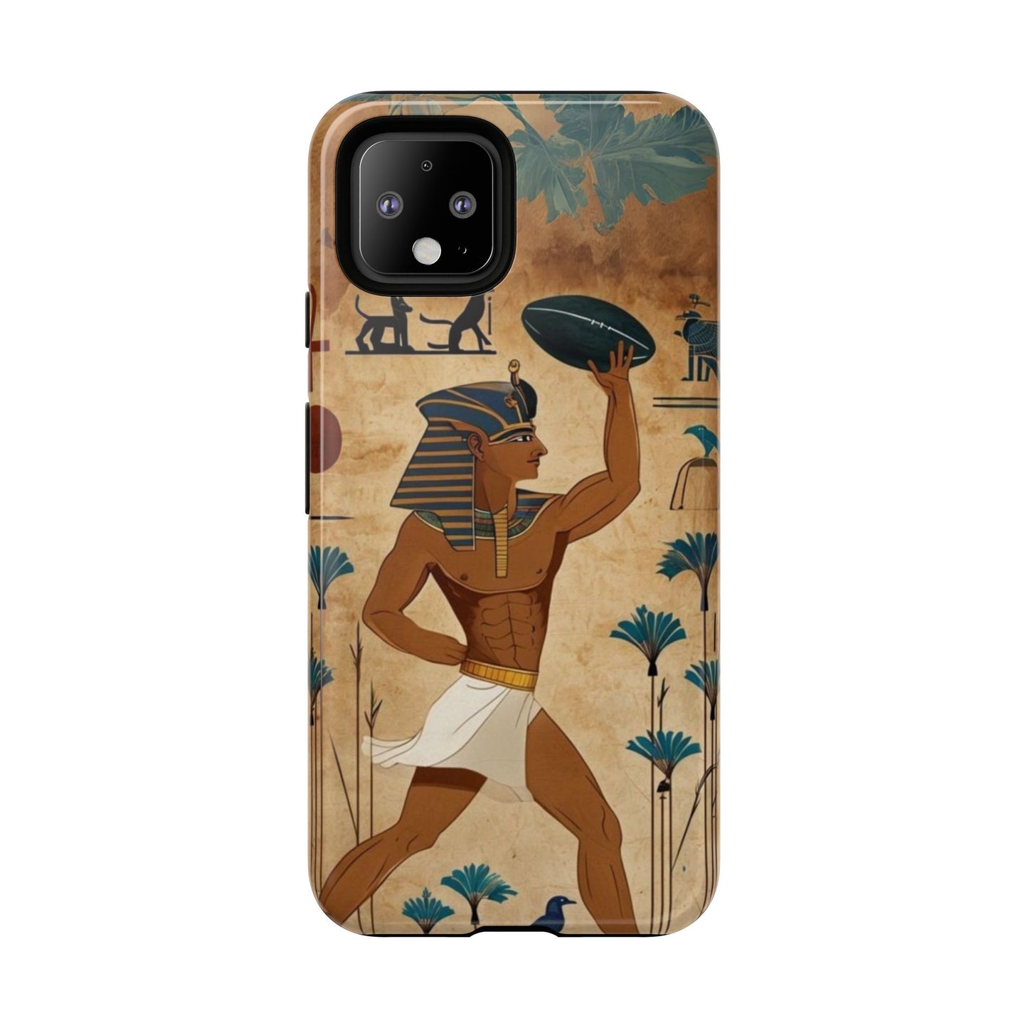 "Tutankhaman Takes the Pass" Mobile Phone Case