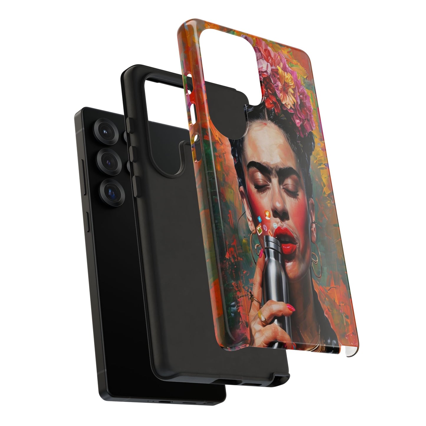 "Frida with a Flask" Mobile Phone Case