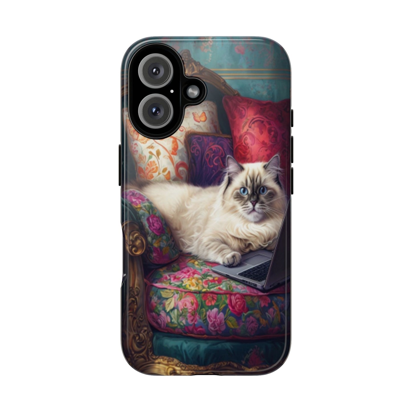 "Purr-sian Productivity" Mobile Phone Case