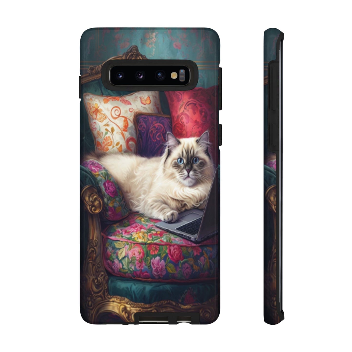 "Purr-sian Productivity" Mobile Phone Case