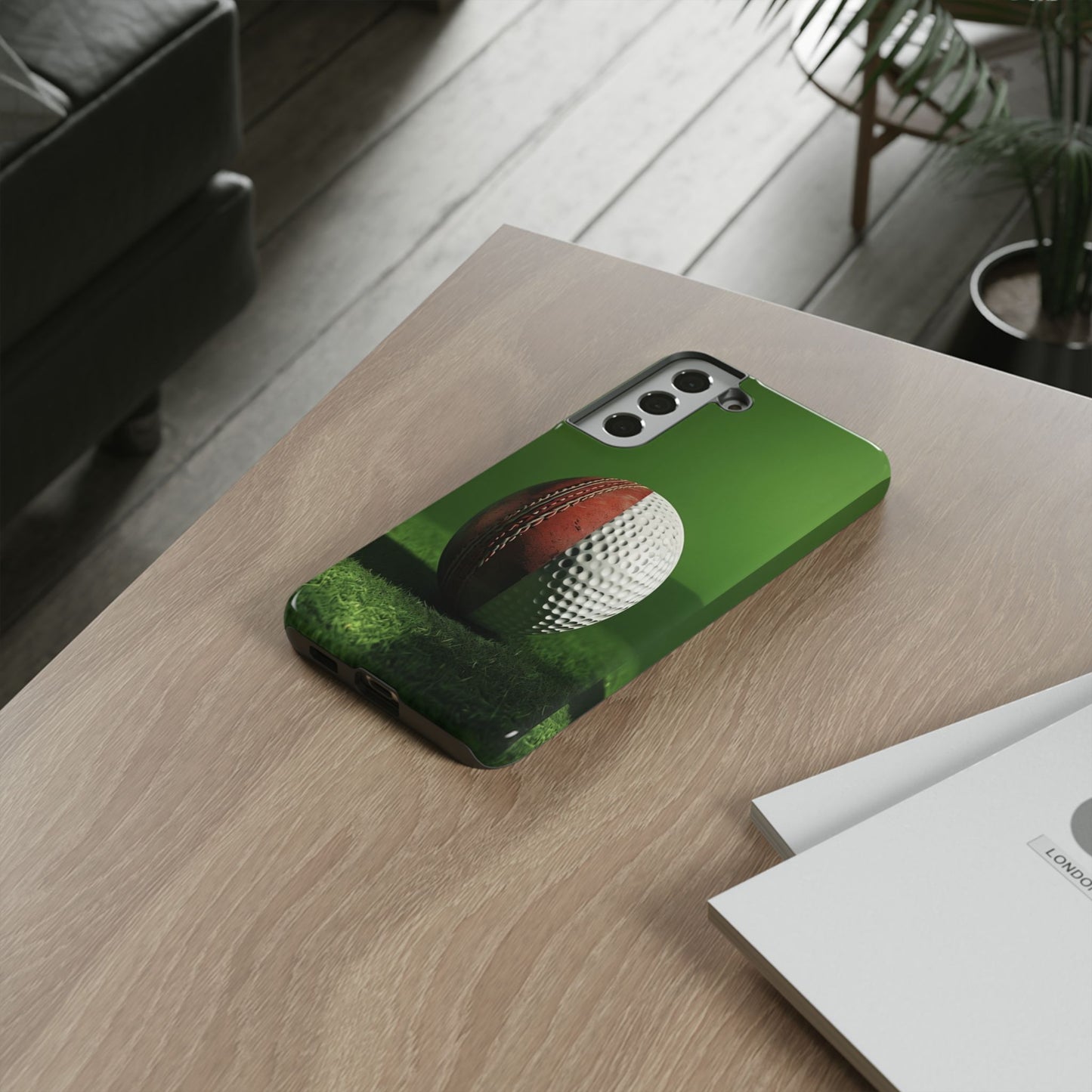 "Caught on the Fairway" Mobile Phone Case (green)