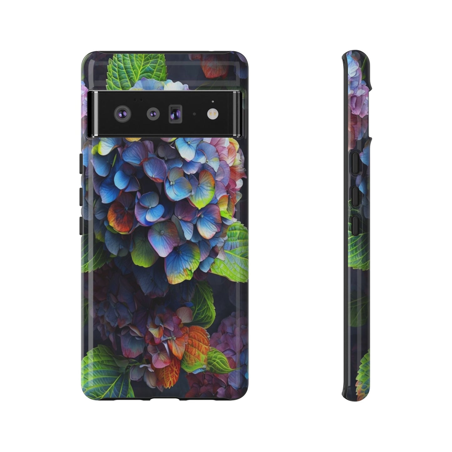 "Blue Mood, Bloom Mood" Mobile Phone Case