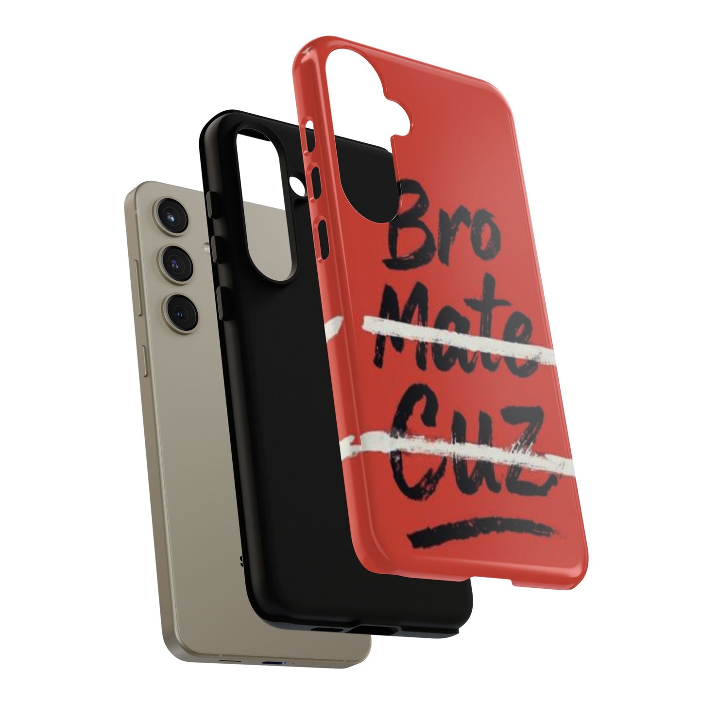 "Bro. Mate. Cuz." Mobile Phone Case