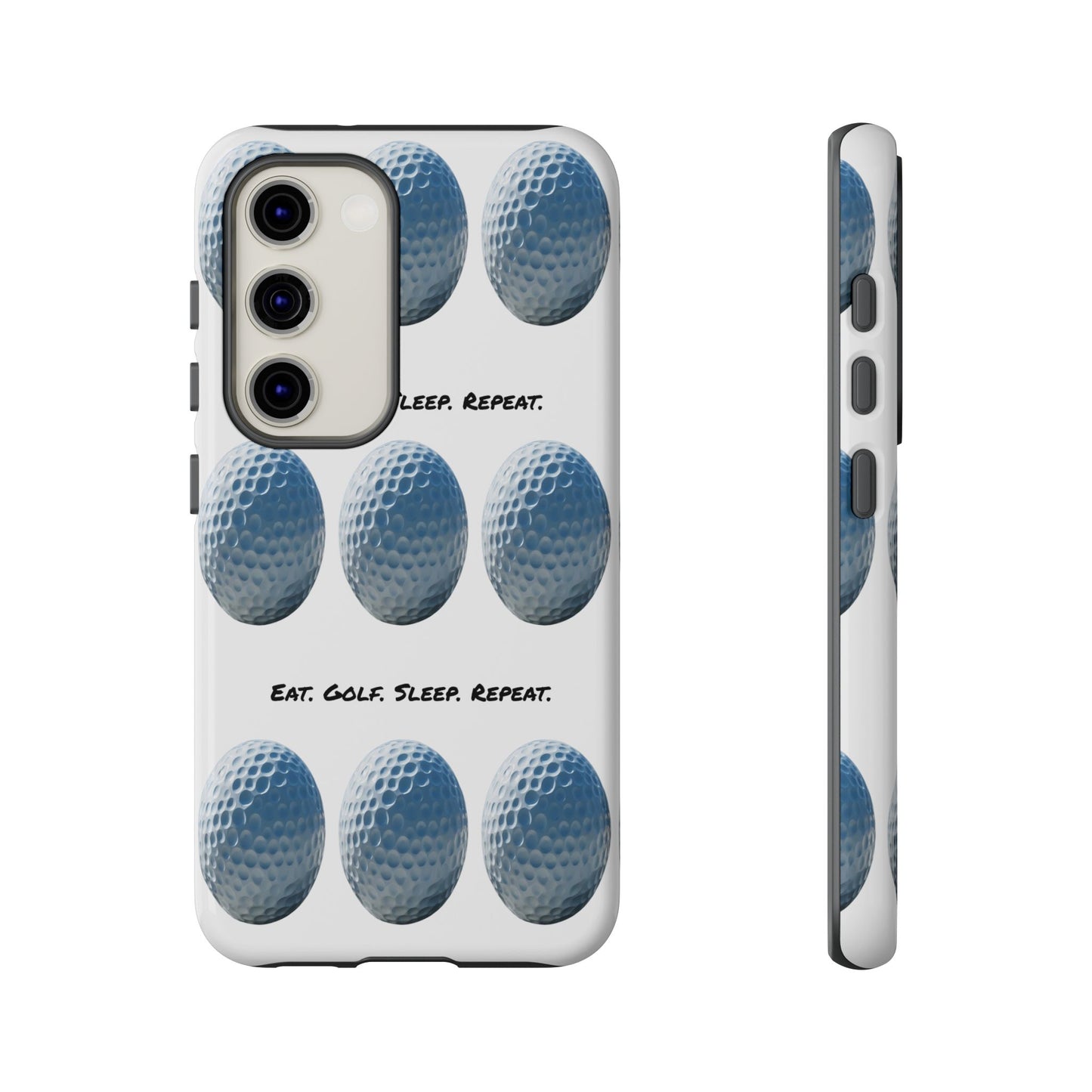 "Eat. Golf. Sleep. Repeat." Mobile Phone Case
