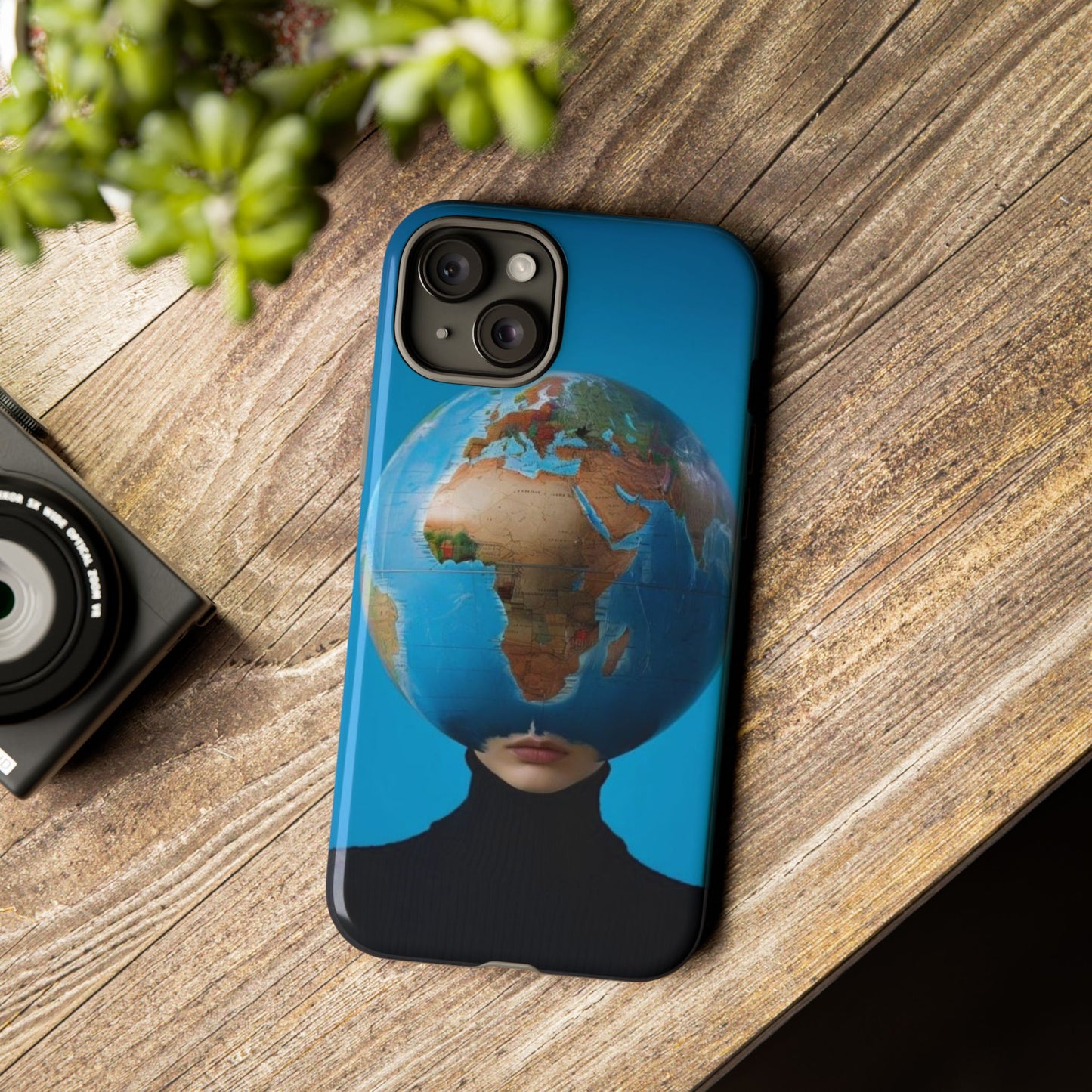"She Who Carries the World" Mobile Phone Case