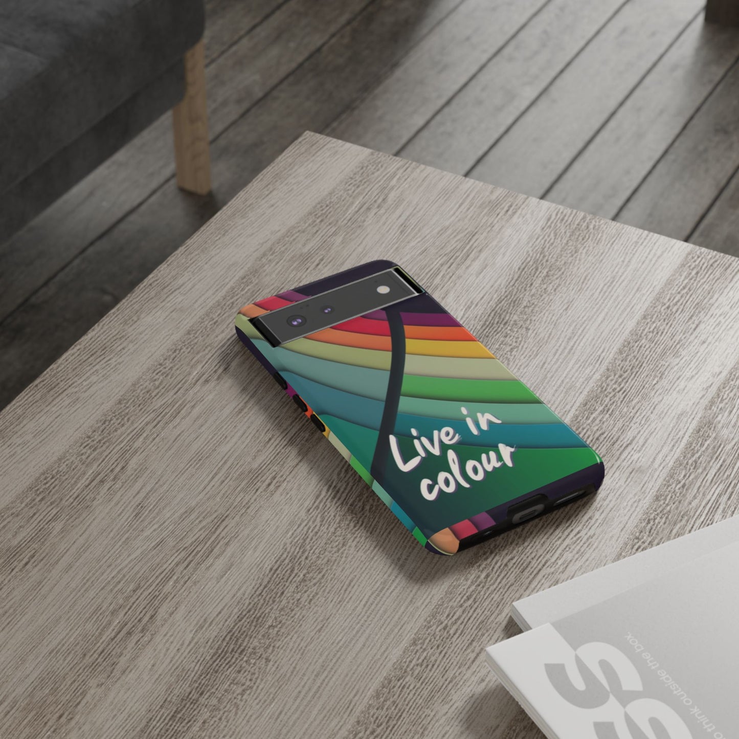 "Live in Colour" Mobile Phone Case