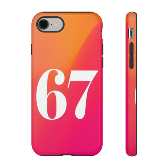 "67" Mobile Phone Case
