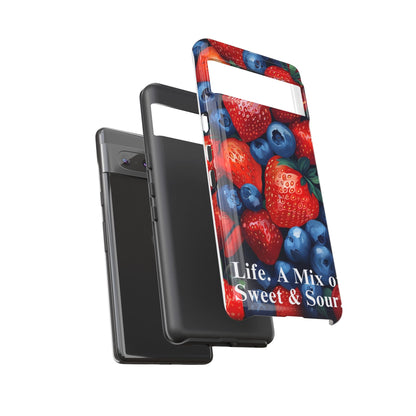 "Life. A Mix of Sweet and Sour" Mobile Phone Case