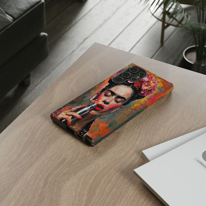 "Frida with a Flask" Mobile Phone Case
