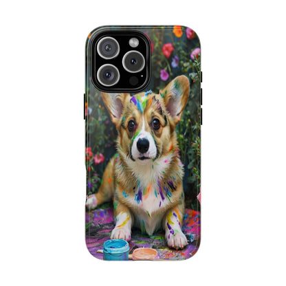 "Paint It Corgi" Mobile Phone Case