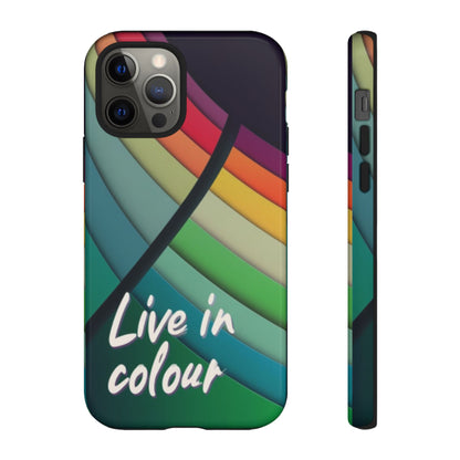 "Live in Colour" Mobile Phone Case