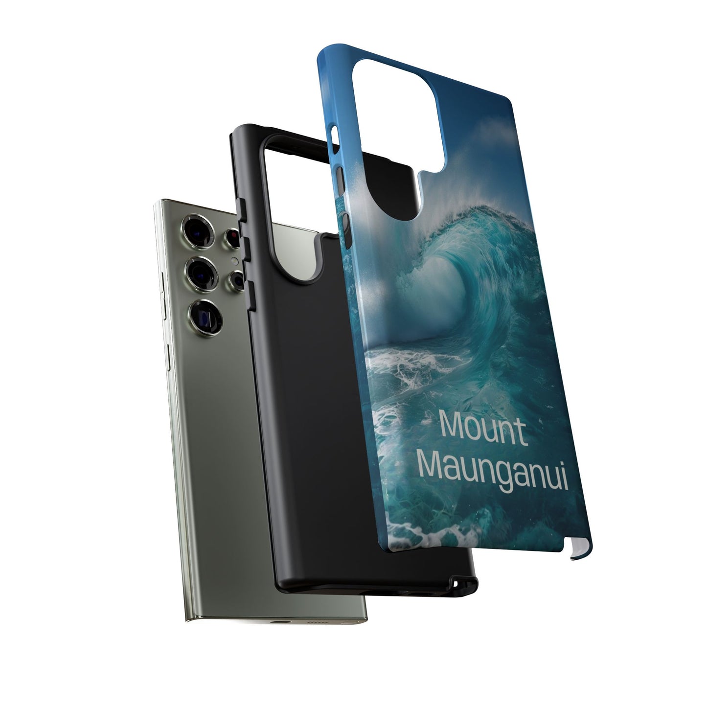 "Mount Maunganui" Mobile Phone Case (green)