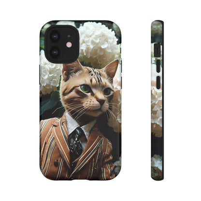 "The Feline Aristocrat" Mobile Phone Case