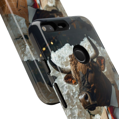 "The Genteel Bull" Mobile Phone Case