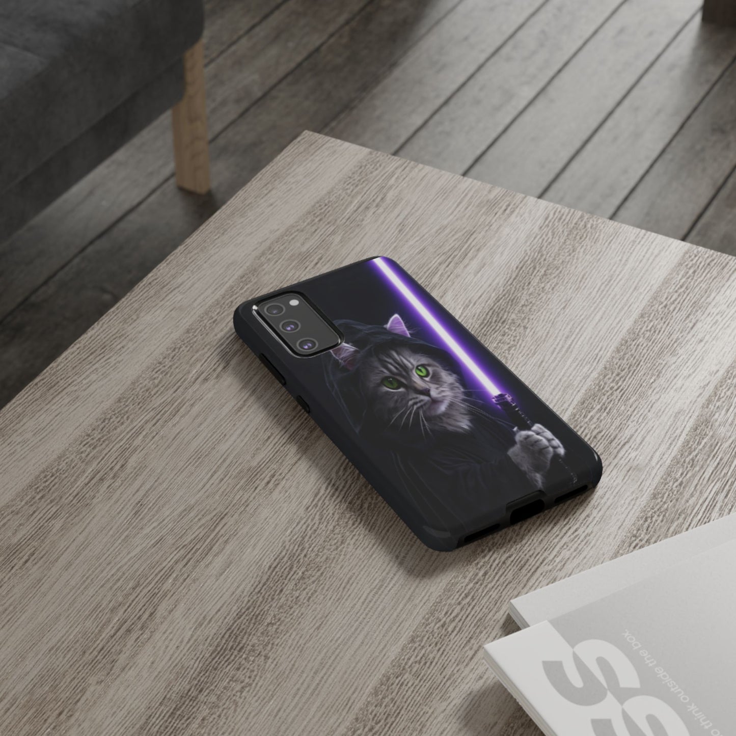 "Jedi Whisker" Mobile Phone Case (purple)