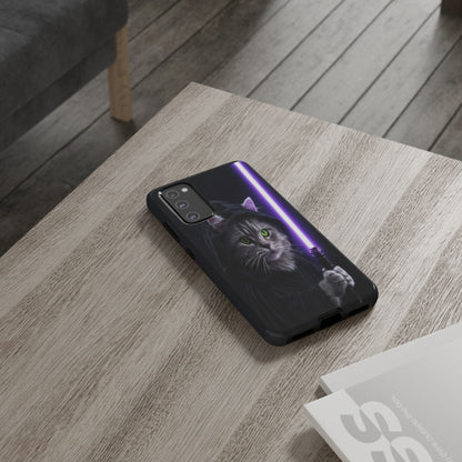 "Jedi Whisker" Mobile Phone Case (purple)