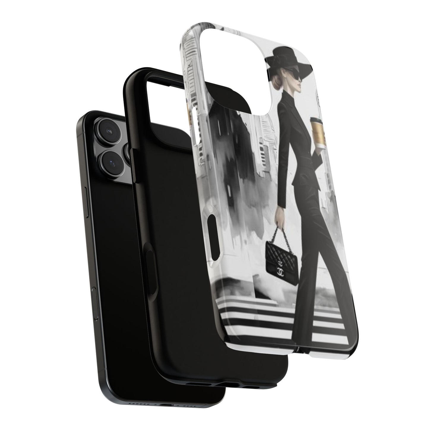 "Chic City Stroll" Mobile Phone Case