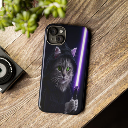 "Jedi Whisker" Mobile Phone Case (purple)