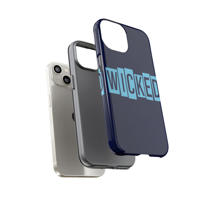 "Wicked" Mobile Phone Case (blue)