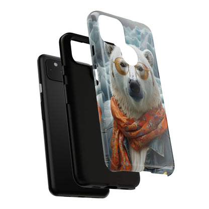 "Urban Zen Polar Bear" Mobile Phone Case