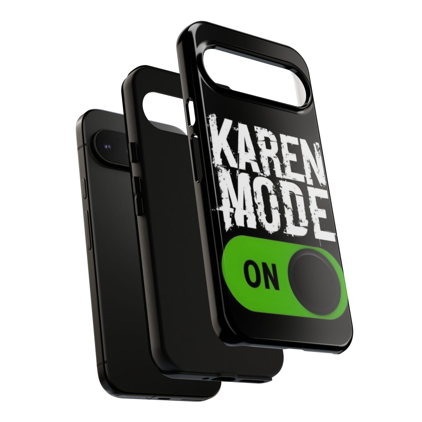 "Karen Mode On" Mobile Phone Case (green)